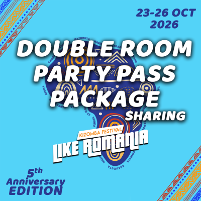 LIKE Romania 2026 -  Double Room Share with 3 Night Party Pass